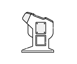 視力計測器のイラスト