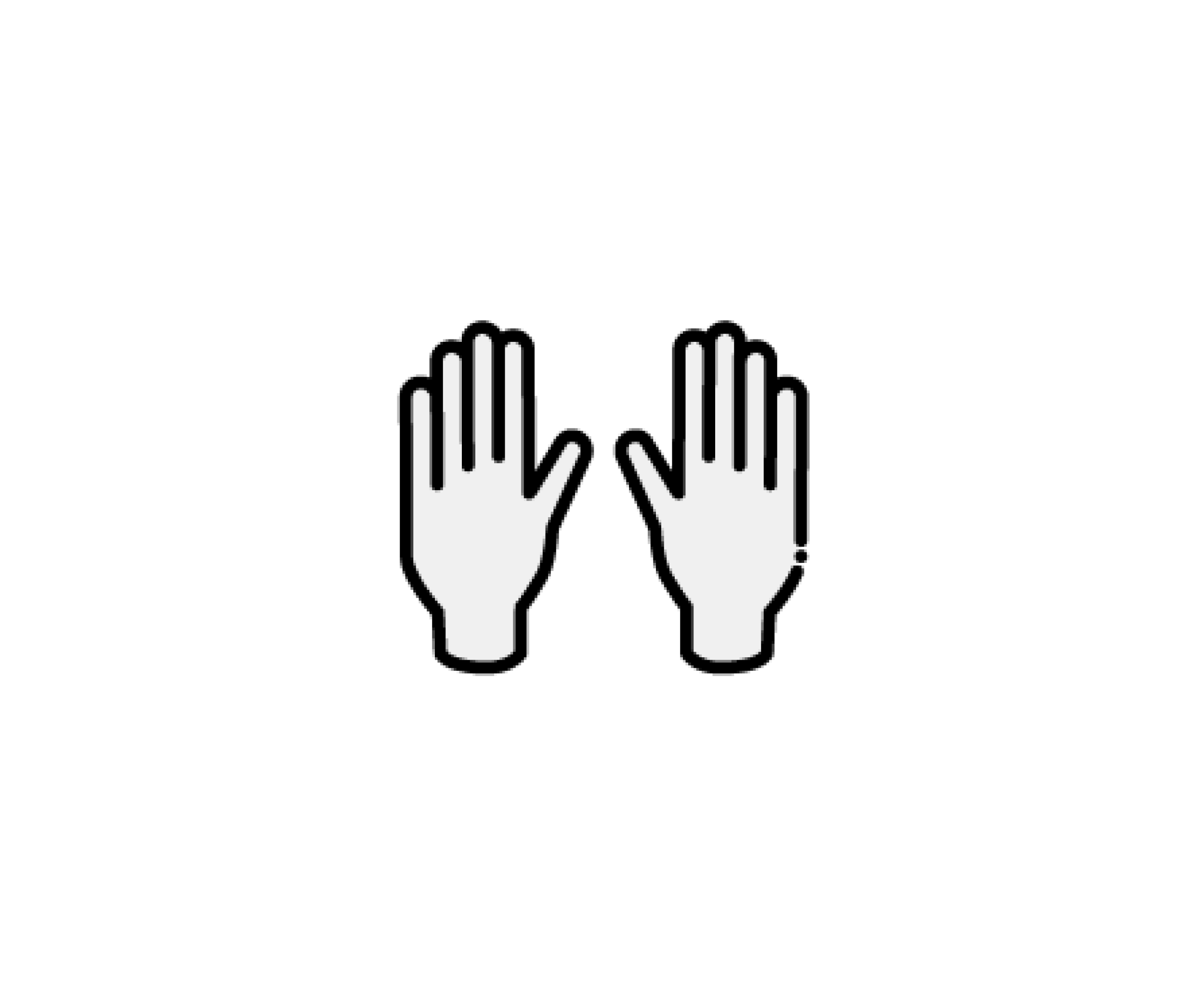 手袋のイラスト