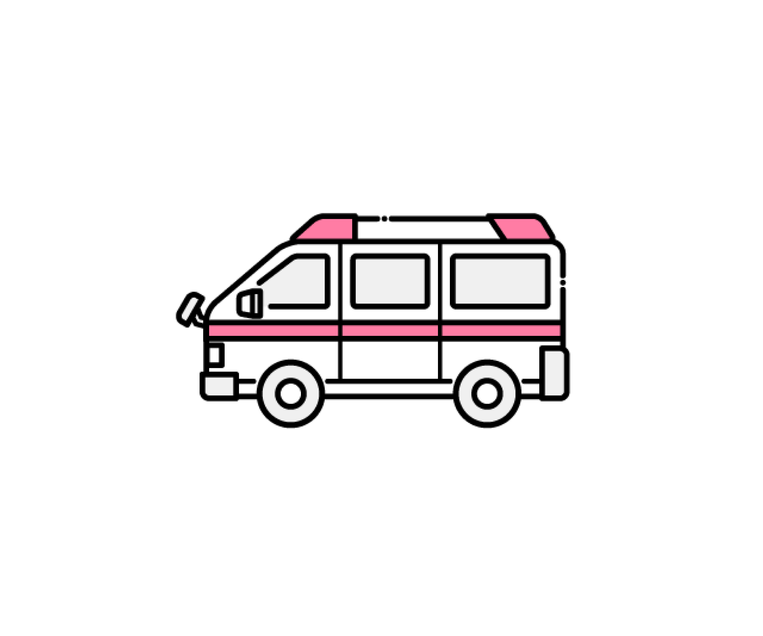 救急車のイラスト