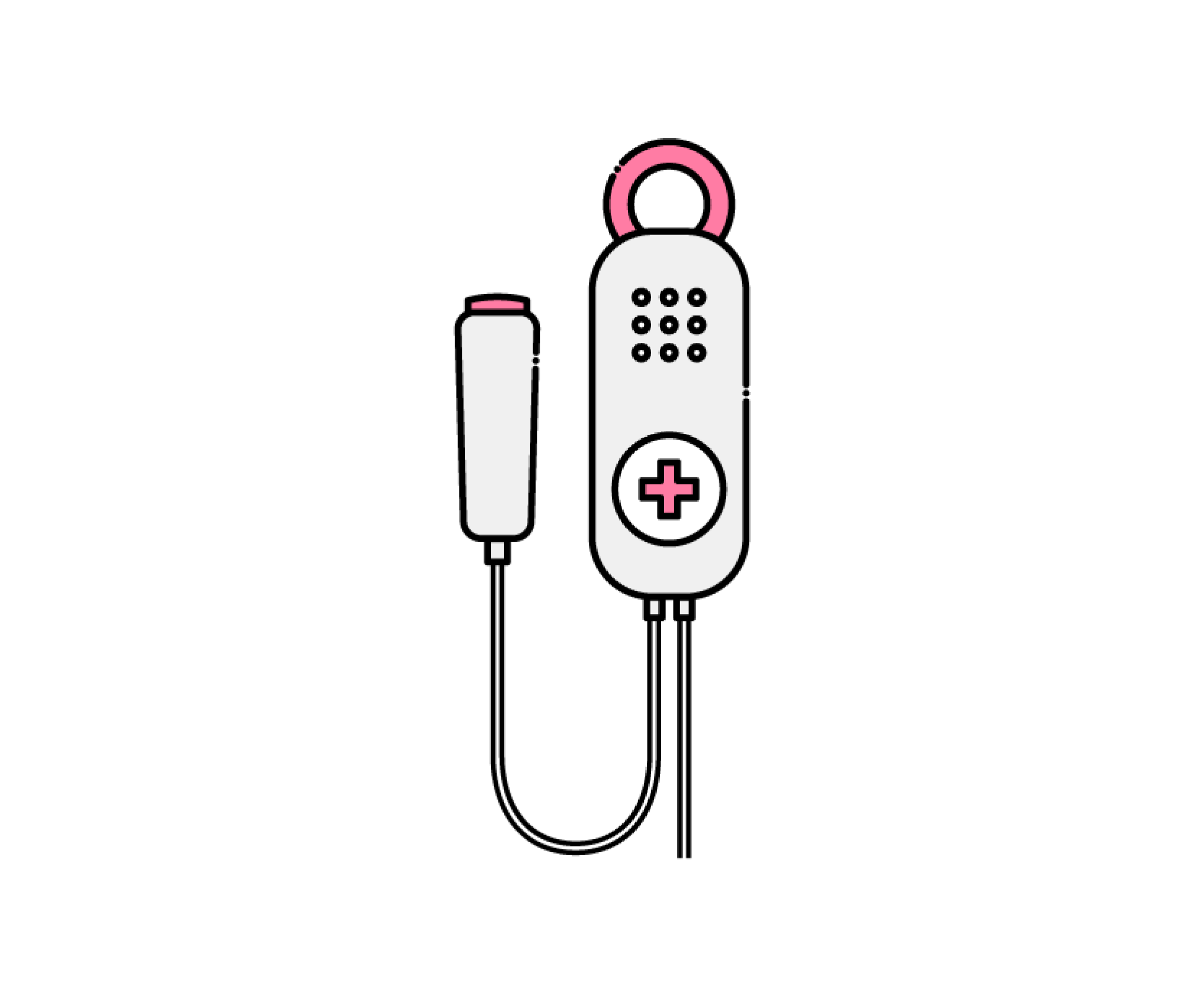 ナースコールのイラスト