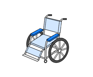 車椅子のイラスト